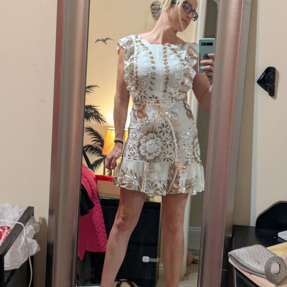 Fun, flirty, sequence dress - Picture 1 of 5